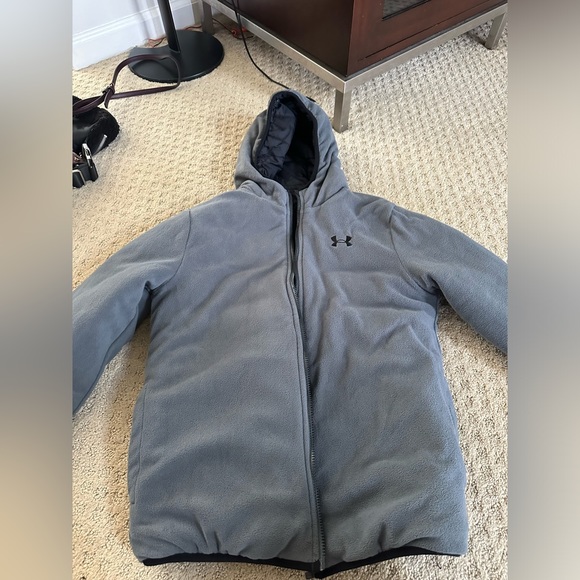 Under Armour Other - Boys under Armour reversible winter jacket! Size 8-10!